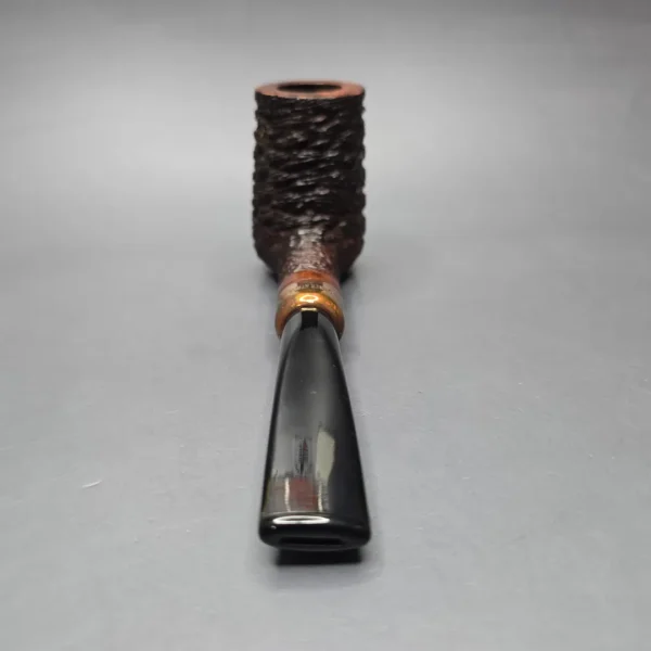 4th Generation (by Ascorti) Forza Grappa 1882 Rusticated Stack Estate Briar Pipe, Unsmoked - Image 5