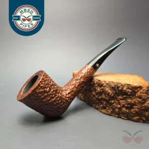 Charatan's Make Reuben Era De Luxe 60 Sandblasted Zulu Estate Briar Pipe, English Estates