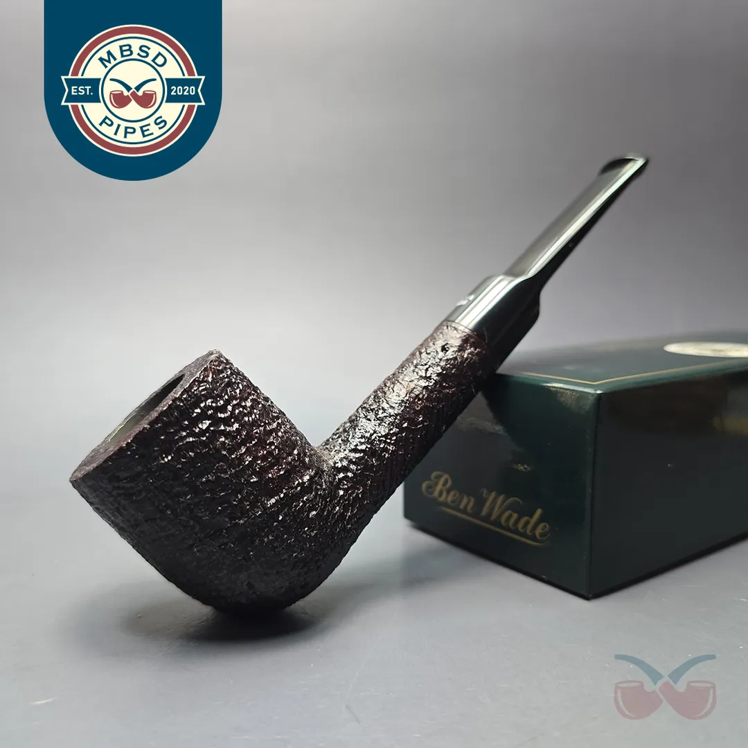 Ben Wade (Peter Wilson) XL Sandblasted Billiard (Unsmoked Estate)