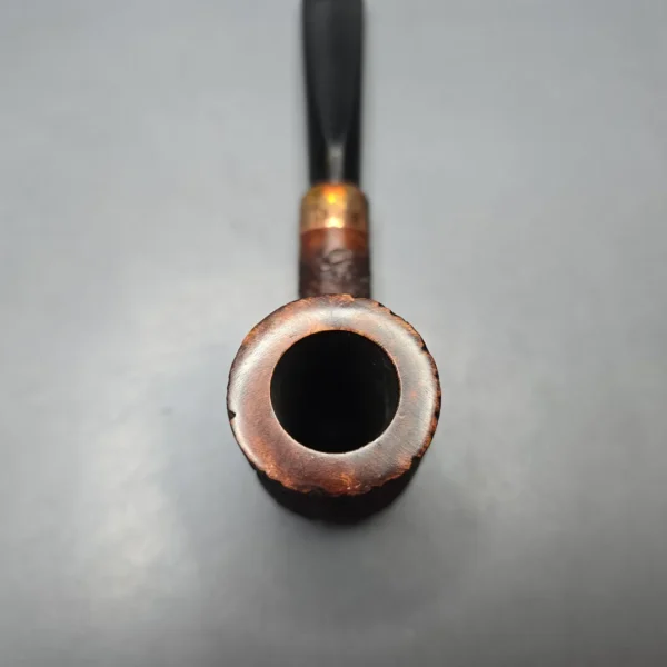 4th Generation (by Ascorti) Forza Grappa 1882 Rusticated Stack Estate Briar Pipe, Unsmoked - Image 7