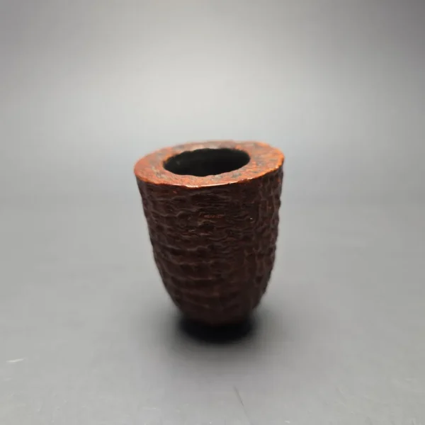Charatan's Make Reuben Era De Luxe 60 Sandblasted Zulu Estate Briar Pipe, English Estates - Image 3