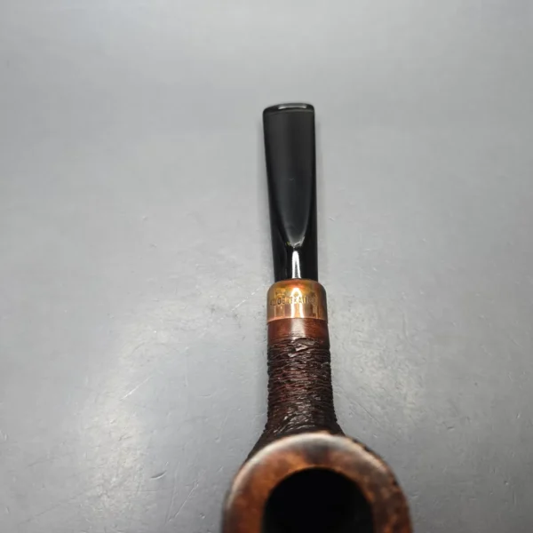 4th Generation (by Ascorti) Forza Grappa 1882 Rusticated Stack Estate Briar Pipe, Unsmoked - Image 8