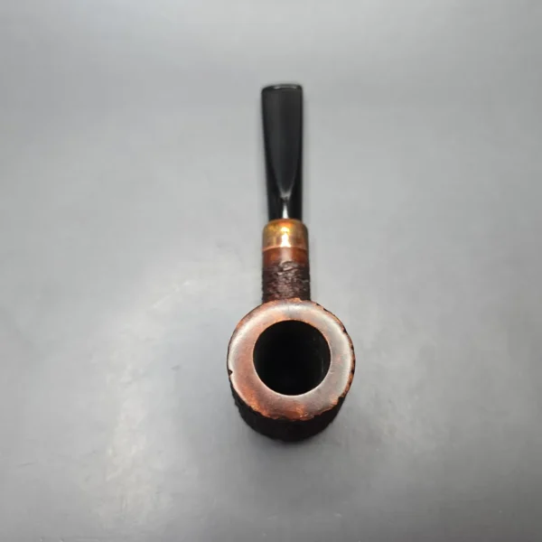4th Generation (by Ascorti) Forza Grappa 1882 Rusticated Stack Estate Briar Pipe, Unsmoked - Image 9