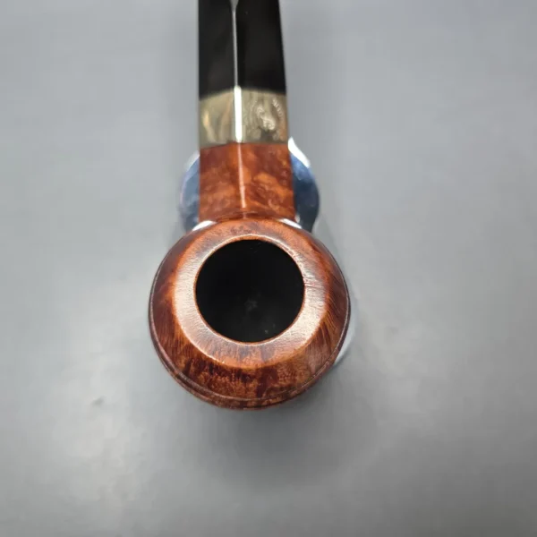 Peterson Aran Nickel Mounted 80s Smooth Bulldog Estate Briar Pipe, Irish Estates - Image 7
