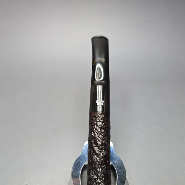 Ben Wade (Peter Wilson) XL Sandblasted Stack Dublin Estate Briar Pipe, Unsmoked - Image 7