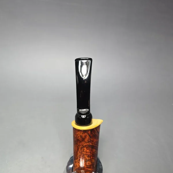 MBSD Briars Modern Masters 2 Smooth Blowfish w/ Boxwood Handmade Briar Pipe, New - Image 11
