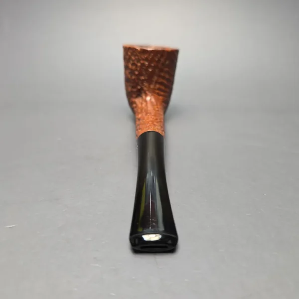 Charatan's Make Reuben Era De Luxe 60 Sandblasted Zulu Estate Briar Pipe, English Estates - Image 8