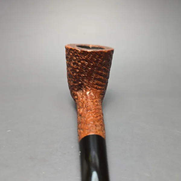 Charatan's Make Reuben Era De Luxe 60 Sandblasted Zulu Estate Briar Pipe, English Estates - Image 5