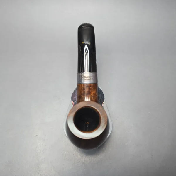 Peterson 160th Anniversary Pat. B Dark Smooth Bent Billiard Briar Pipe, New - Image 9