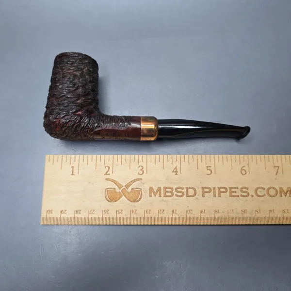 4th Generation (by Ascorti) Forza Grappa 1882 Rusticated Stack Estate Briar Pipe, Unsmoked - Image 12