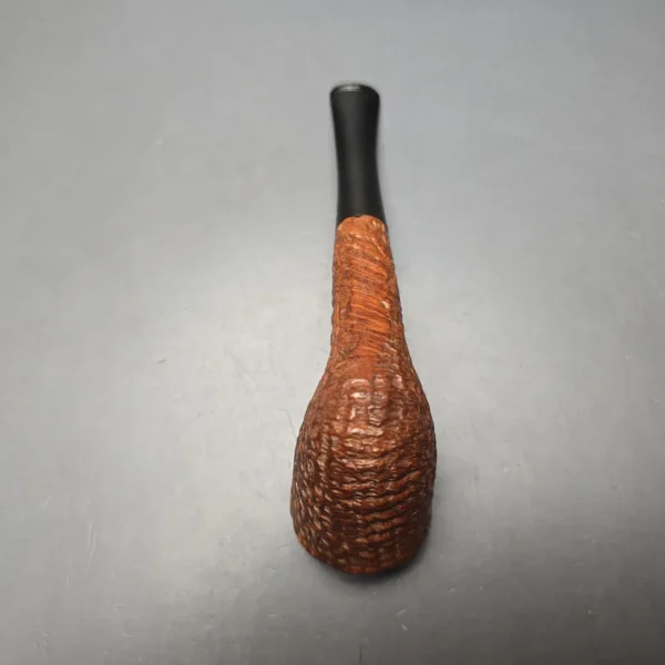 Charatan's Make Reuben Era De Luxe 60 Sandblasted Zulu Estate Briar Pipe, English Estates - Image 9