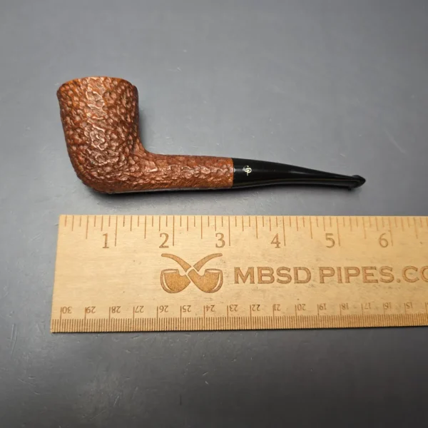 Charatan's Make Reuben Era De Luxe 60 Sandblasted Zulu Estate Briar Pipe, English Estates - Image 13