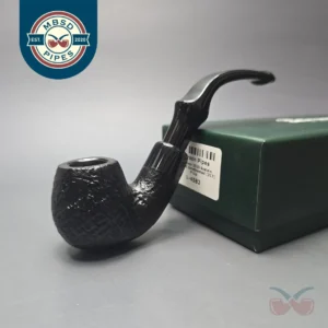 Peterson 2025 Halloween Pipe 317 Sandblasted Bent Billiard Briar Pipe, New