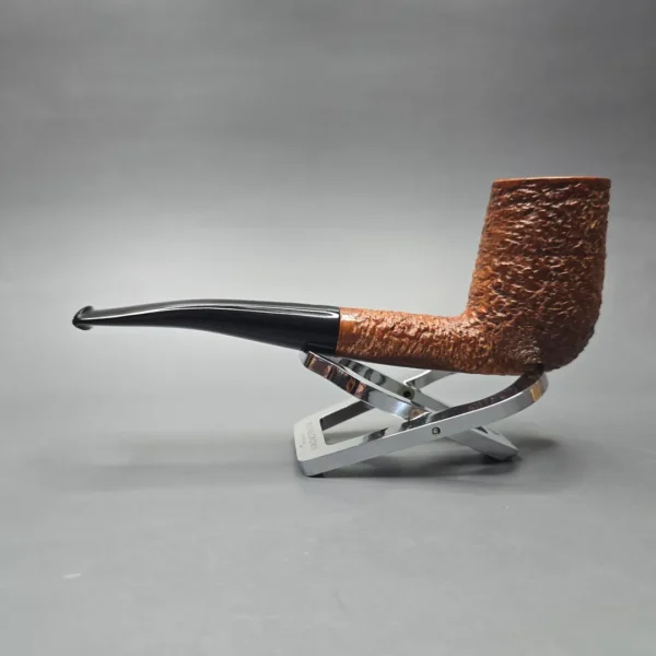 Radice Rind Rusticated Stack Billiard Estate Briar Pipe, Italian Estates - Image 4