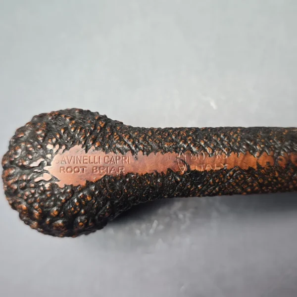 Savinelli Capri Root Briar 804 KS Rusticated Canadian (Estate) - Image 10
