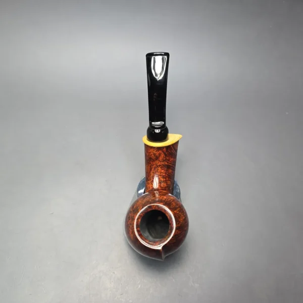 MBSD Briars Modern Masters 2 Smooth Blowfish w/ Boxwood Handmade Briar Pipe, New - Image 12