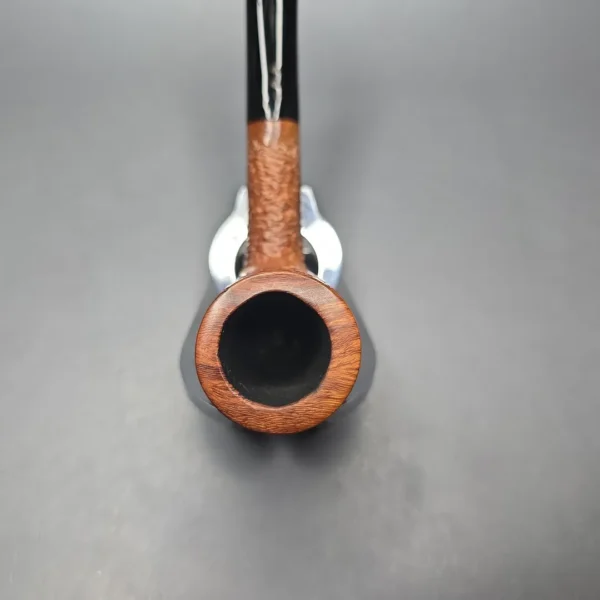 Radice Rind Rusticated Stack Billiard Estate Briar Pipe, Italian Estates - Image 7