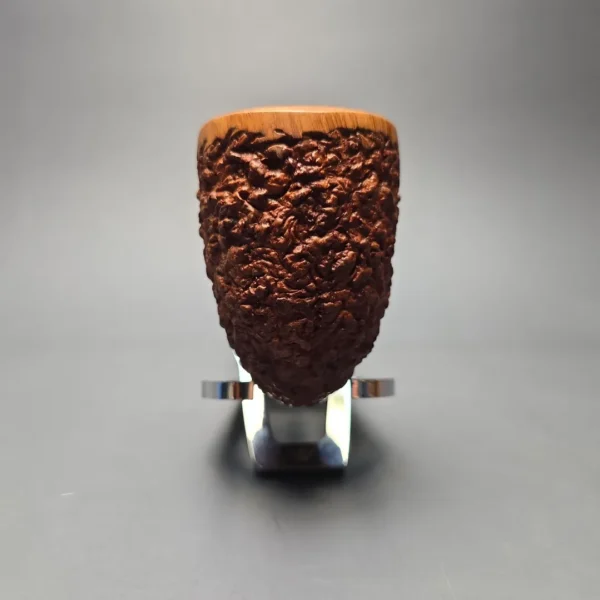 Don Carlos 2 Note Partially Rusticated Dublin Estate Briar Pipe, Italian Estates - Image 3