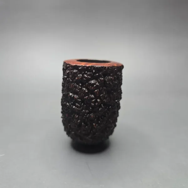 Paolo Becker (c.1980s-1990s) Partially Rusticated Lovat Estate Briar Pipe, Italian Estates - Image 14