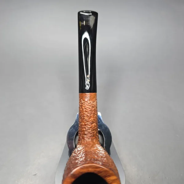 Radice Rind Rusticated Stack Billiard Estate Briar Pipe, Italian Estates - Image 8