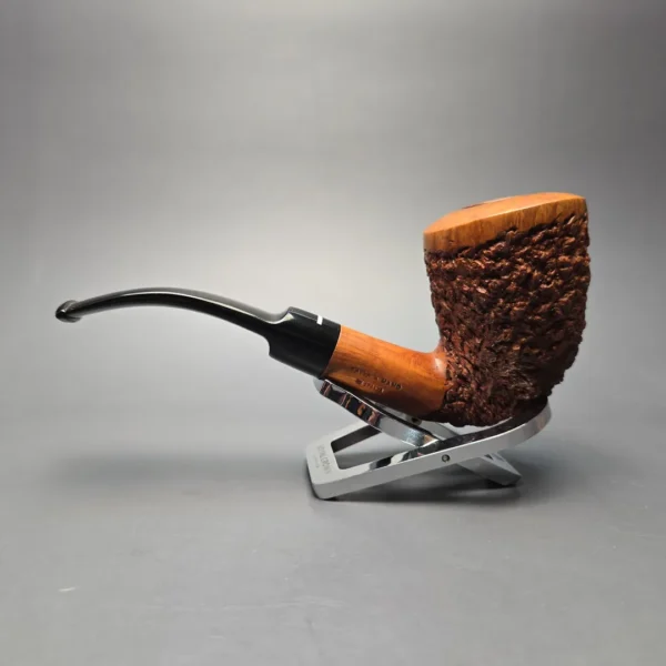 Don Carlos 2 Note Partially Rusticated Dublin Estate Briar Pipe, Italian Estates - Image 4