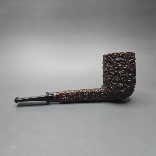 Paolo Becker (c.1980s-1990s) Partially Rusticated Lovat Estate Briar Pipe, Italian Estates - Image 10