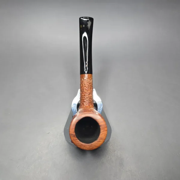 Radice Rind Rusticated Stack Billiard Estate Briar Pipe, Italian Estates - Image 9