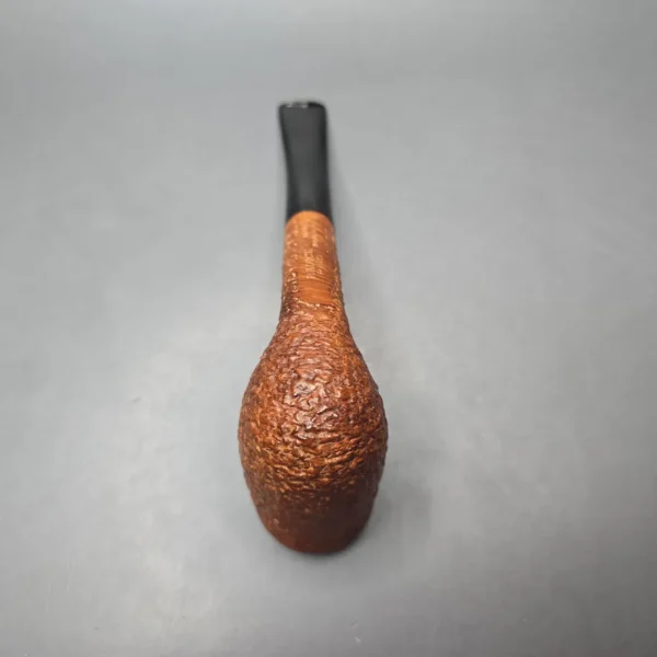 Radice Rind Rusticated Stack Billiard Estate Briar Pipe, Italian Estates - Image 10
