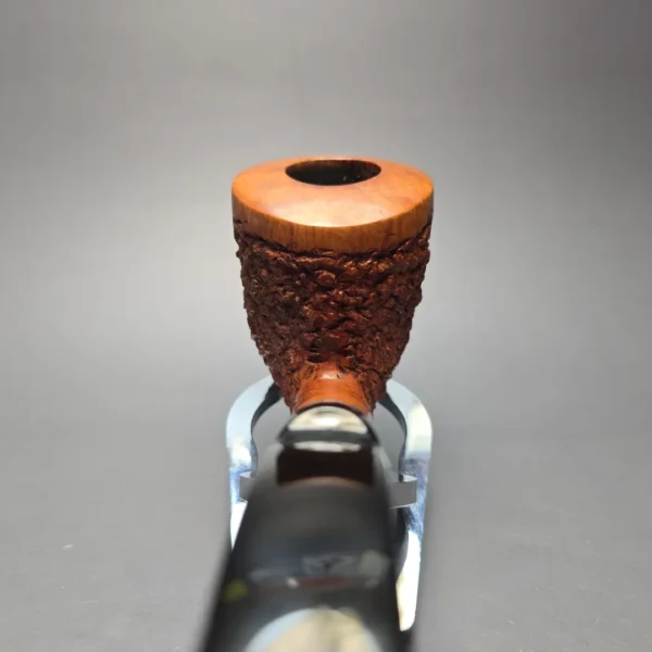 Don Carlos 2 Note Partially Rusticated Dublin Estate Briar Pipe, Italian Estates - Image 6