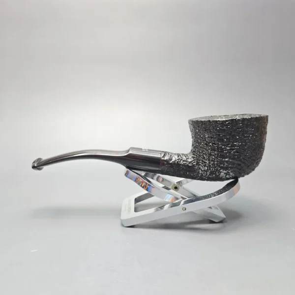 Ben Wade (Peter Wilson) Sandblasted Pot Estate Briar Pipe, Unsmoked - Image 5