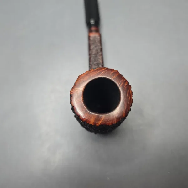 Paolo Becker (c.1980s-1990s) Partially Rusticated Lovat Estate Briar Pipe, Italian Estates - Image 8