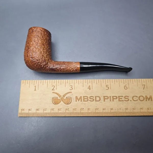 Radice Rind Rusticated Stack Billiard Estate Briar Pipe, Italian Estates - Image 12