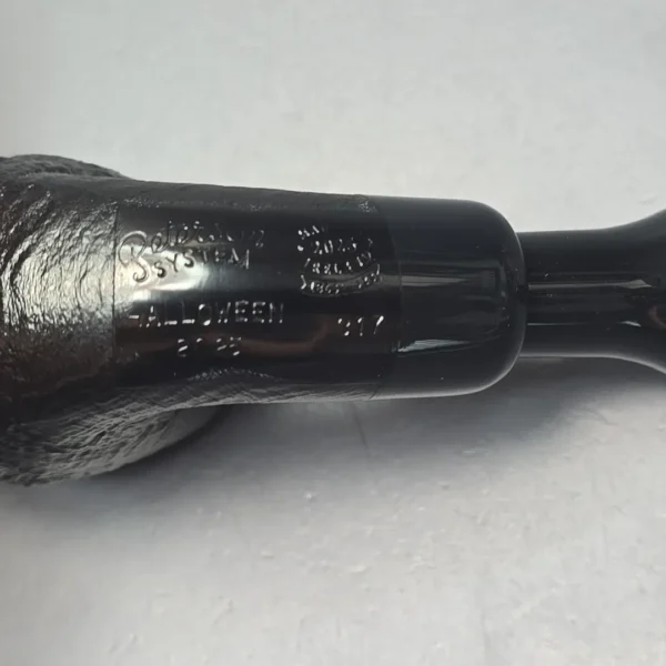 Peterson 2025 Halloween Pipe 317 Sandblasted Bent Billiard Briar Pipe, New - Image 11
