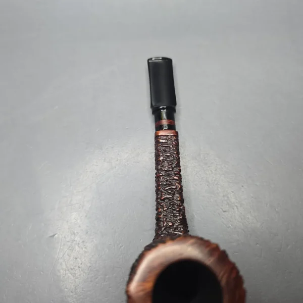 Paolo Becker (c.1980s-1990s) Partially Rusticated Lovat Estate Briar Pipe, Italian Estates - Image 9