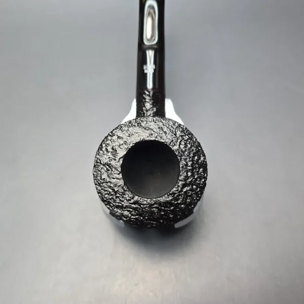 Ben Wade (Peter Wilson) Sandblasted Pot Estate Briar Pipe, Unsmoked - Image 7