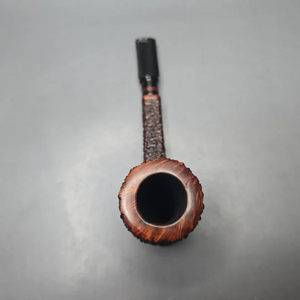 Paolo Becker (c.1980s-1990s) Partially Rusticated Lovat Estate Briar Pipe, Italian Estates - Image 7