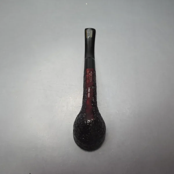 Ben Wade (Peter Wilson) XL Sandblasted Stack Dublin Estate Briar Pipe, Unsmoked - Image 9