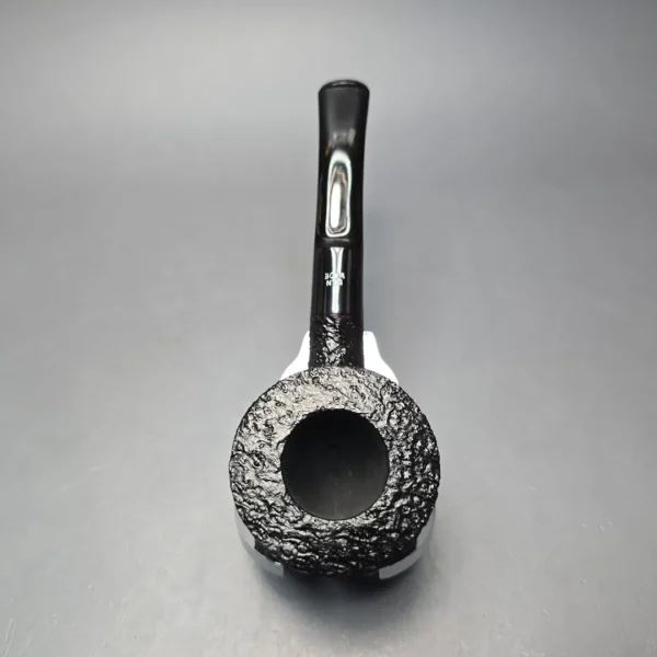 Ben Wade (Peter Wilson) Sandblasted Pot Estate Briar Pipe, Unsmoked - Image 9