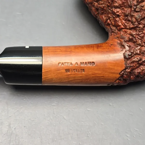 Don Carlos 2 Note Partially Rusticated Dublin Estate Briar Pipe, Italian Estates - Image 11