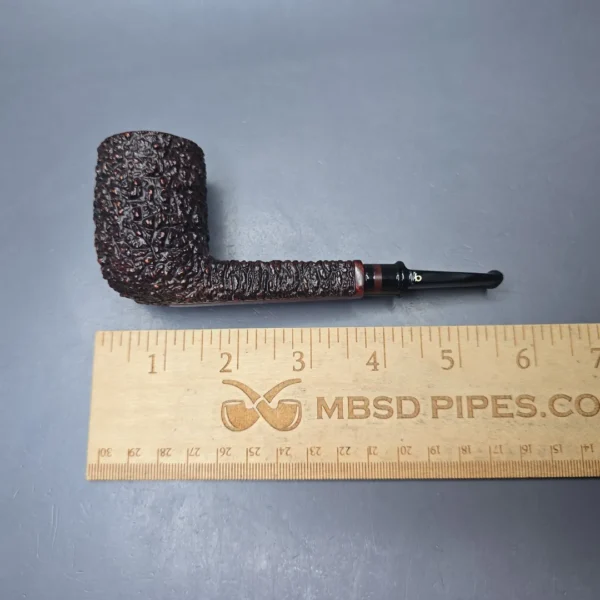 Paolo Becker (c.1980s-1990s) Partially Rusticated Lovat Estate Briar Pipe, Italian Estates - Image 4