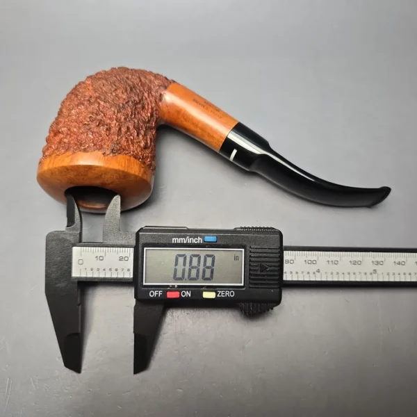 Don Carlos 2 Note Partially Rusticated Dublin Estate Briar Pipe, Italian Estates - Image 13