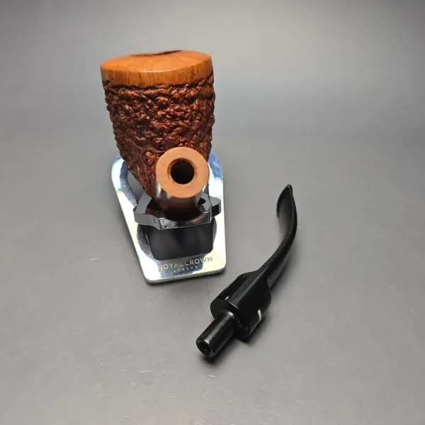 Don Carlos 2 Note Partially Rusticated Dublin Estate Briar Pipe, Italian Estates - Image 14