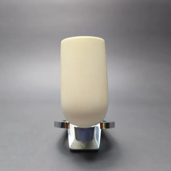 MBSD Meerschaum Silver Smooth Stack Billiard Reverse Calabash Block Meerschaum Pipe, New - Image 4