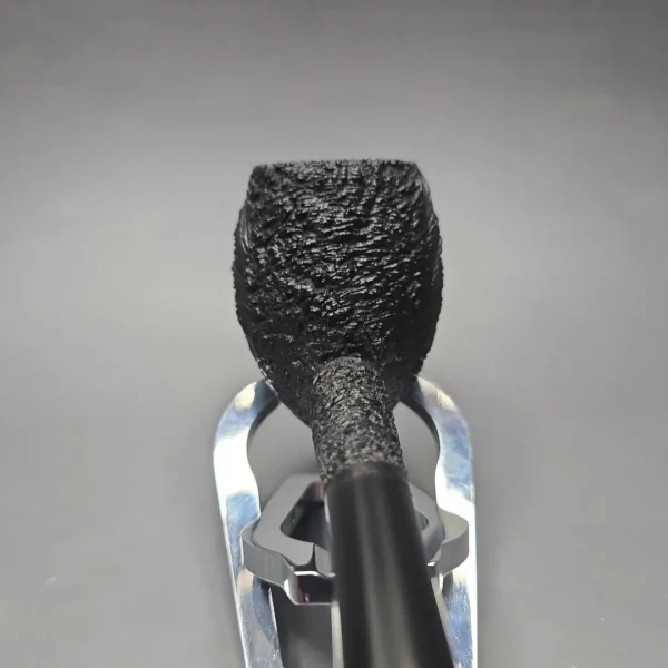 Pipe Tristan Ammonite Rusticated "Osric" Cutty Estate Briar Pipe, French Estates - Image 6