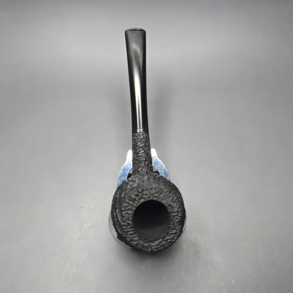 Pipe Tristan Ammonite Rusticated "Osric" Cutty Estate Briar Pipe, French Estates - Image 9
