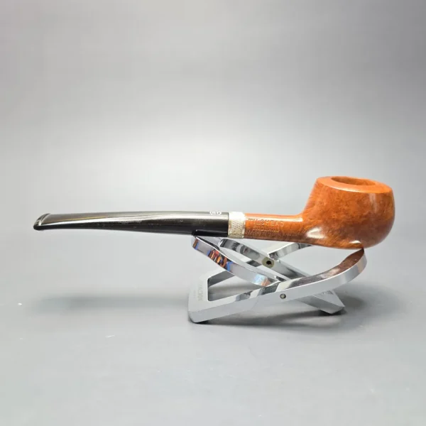 James Upshall P Grade Group 3 Smooth Prince w/ Silver Estate Briar Pipe, Unsmoked - Image 4