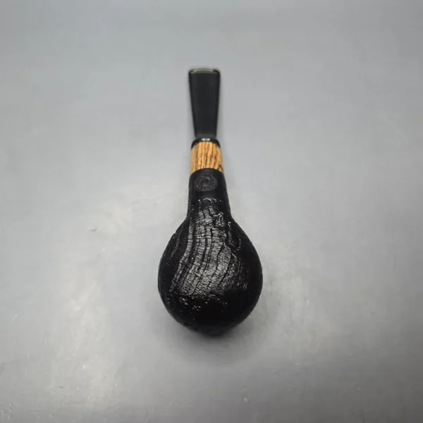 MBSD Briars by Piero Vitale Black Sandblasted Author with Olivewood (New) - Image 10