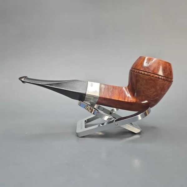 Peterson (1990) Sherlock Holmes Smooth Bulldog with Silver (Estate) - Image 4