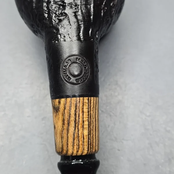 MBSD Briars by Piero Vitale Black Sandblasted Author with Olivewood (New) - Image 11