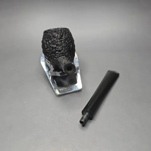 Pipe Tristan Ammonite Rusticated "Osric" Cutty Estate Briar Pipe, French Estates - Image 14
